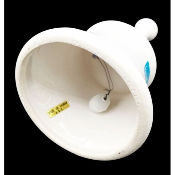 Porcelain Bell Gulf Shores Vintage Travel Souvenir 5 Inch Beach Shells Starfish - Picture 13 of 15